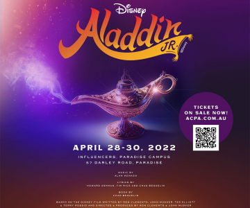 Aladdin JR - Tickets on sale NOW!